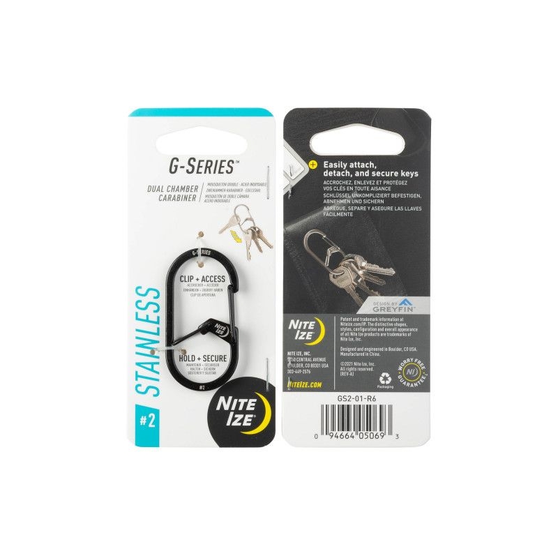 Nite-Ize G-Series Karabijnhaak Zwart #2