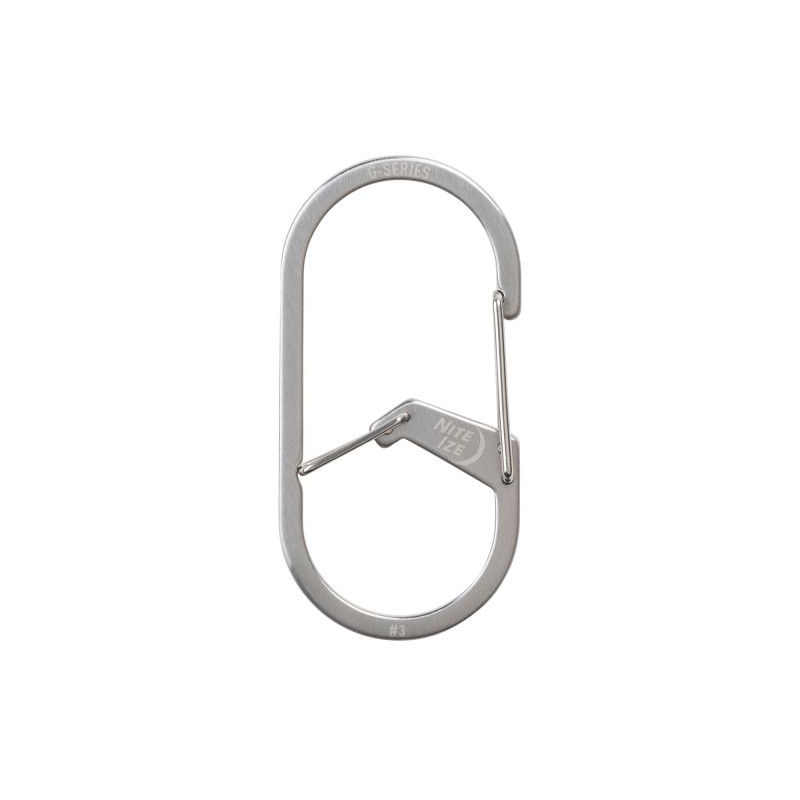 Nite-Ize G-Series Karabijnhaak Zilver #3