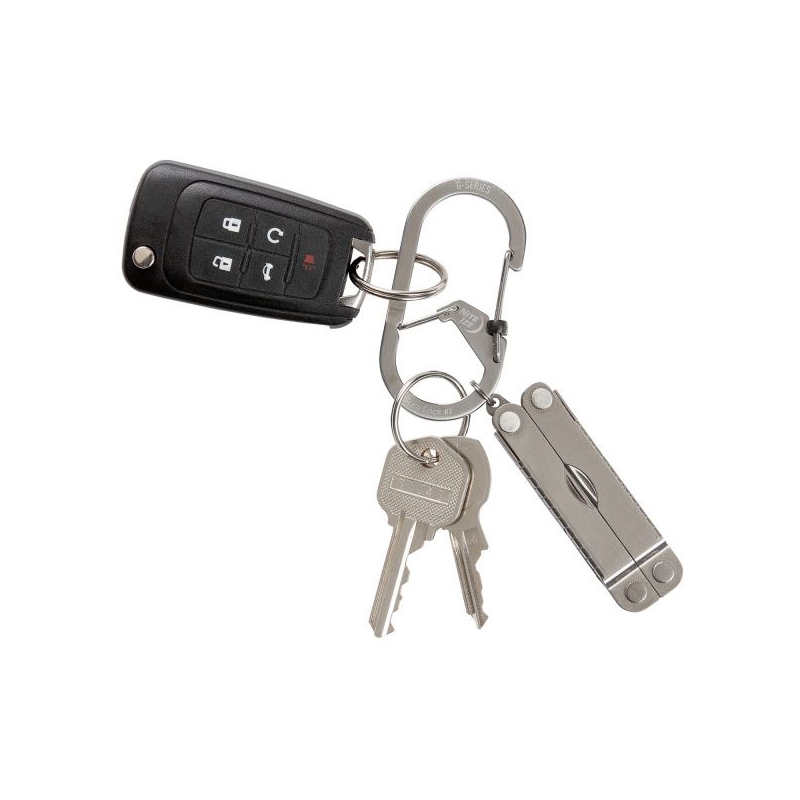Nite-Ize G-Series Karabijnhaak Slidelock Zilver #3