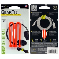 Nite-Ize Gear Tie Kabelbinder 2-pack 15cm Oranje