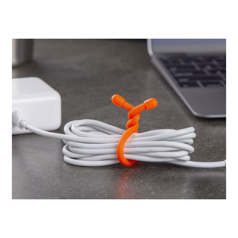 Nite-Ize Gear Tie Kabelbinder 2-pack 15cm Oranje
