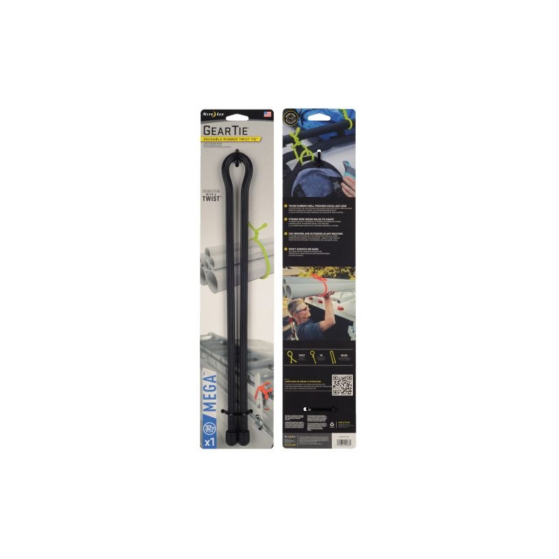 Nite-Ize Gear Tie Allesbinder  81cm Zwart
