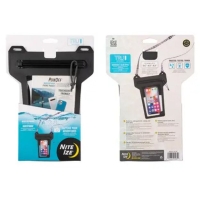 Nite-Ize RunOff Waterbestendige Telefoonhoes  Antraciet