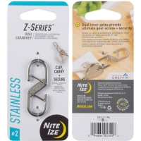 Nite-Ize Z-Series Karabijnhaak Zilver #2