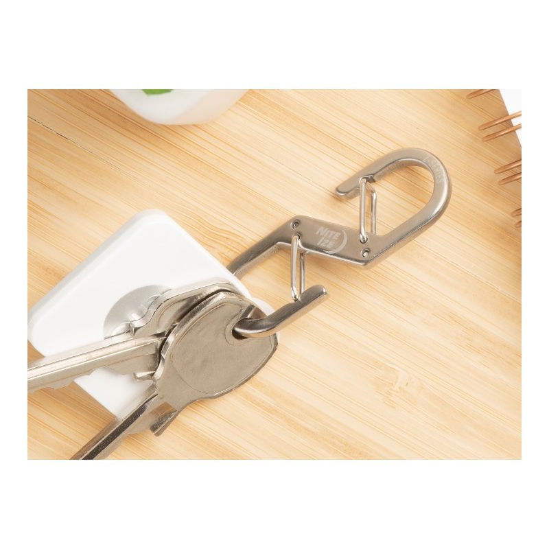 Nite-Ize Z-Series Karabijnhaak Zilver #2