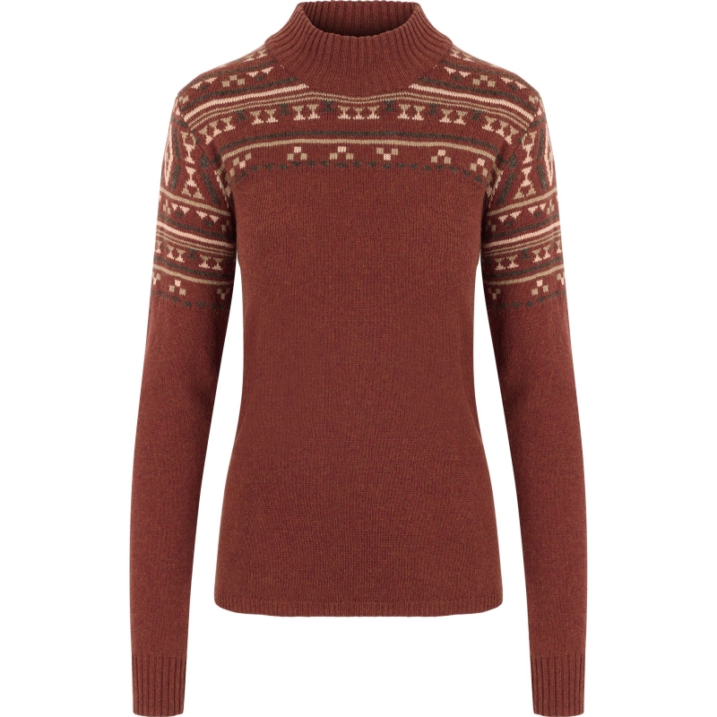 Sherpa Bhutla Crew Women's Rust