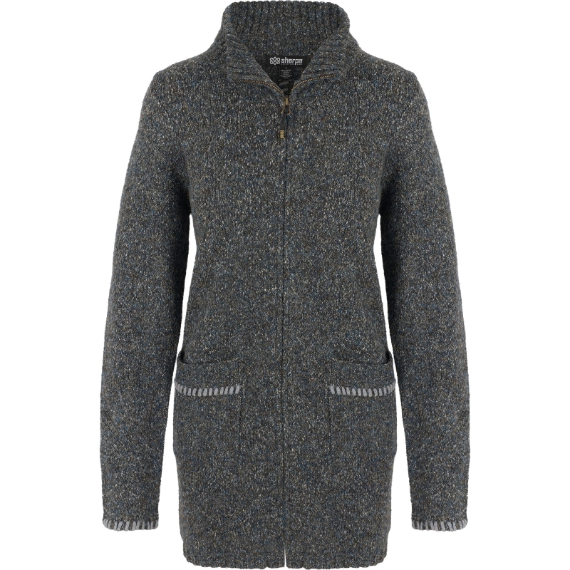 Sherpa Jaga Full Zip Duster Women's Kharani Grey
