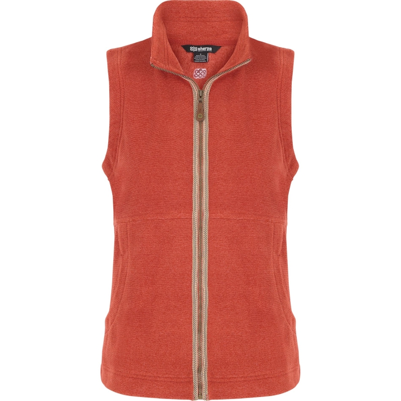 Sherpa Rolpa Eco Vest Women's Rust