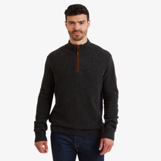 Sherpa Kantega 1/4 Zip Sweater Black