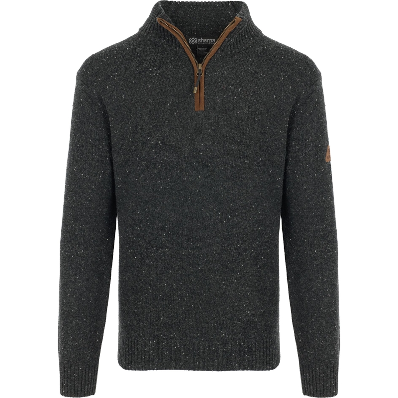 Sherpa Kantega 1/4 Zip Sweater Black