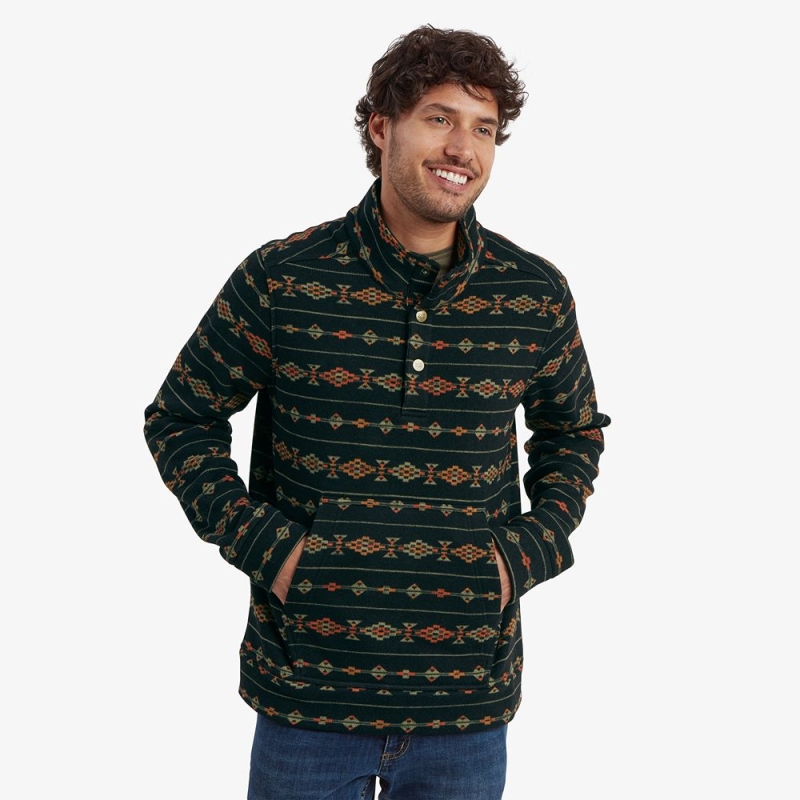 Sherpa Bhutan Pullover Black Stripe
