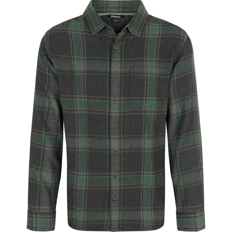 Sherpa Batsa Eco Long Sleeve Shirt Black