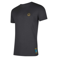 La Sportiva Climbing on the Moon T-Shirt Carbon/Giallo