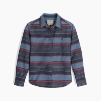 Royal Robbins Clouds Rest Hemp L/S Women's Sea Pacific Crest Stripe