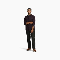 Royal Robbins Bristol Organic Cotton Twill L/S Black Currant