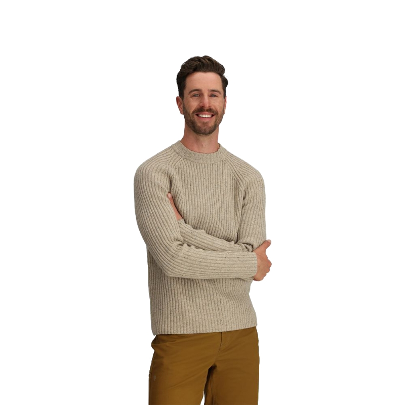 Royal Robbins Rockcraft Wool Crew Sandstone HTR