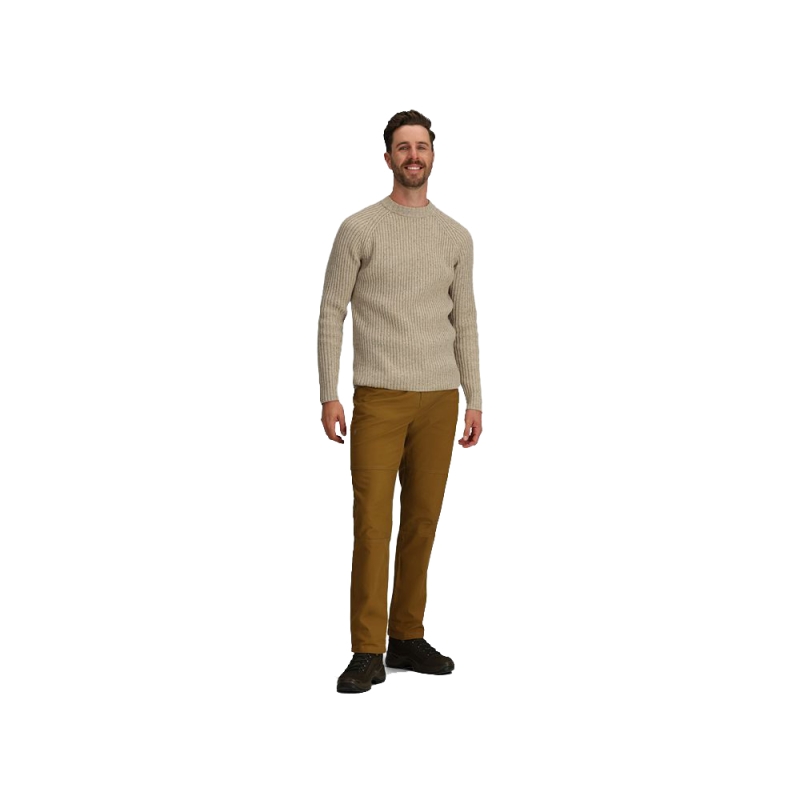 Royal Robbins Rockcraft Wool Crew Sandstone HTR