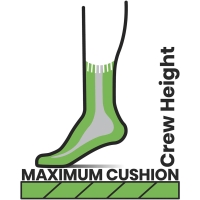 Smartwool Mountaineer Maximum Cushion Tall Crew So Military Olive