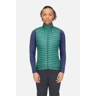 RAB Cirrus Flex 2.0 Vest Wmns Eucalyptus