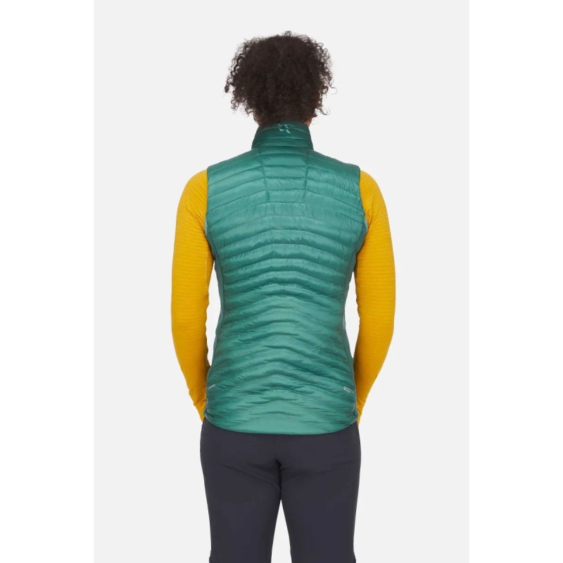 RAB Cirrus Flex 2.0 Vest Wmns Eucalyptus