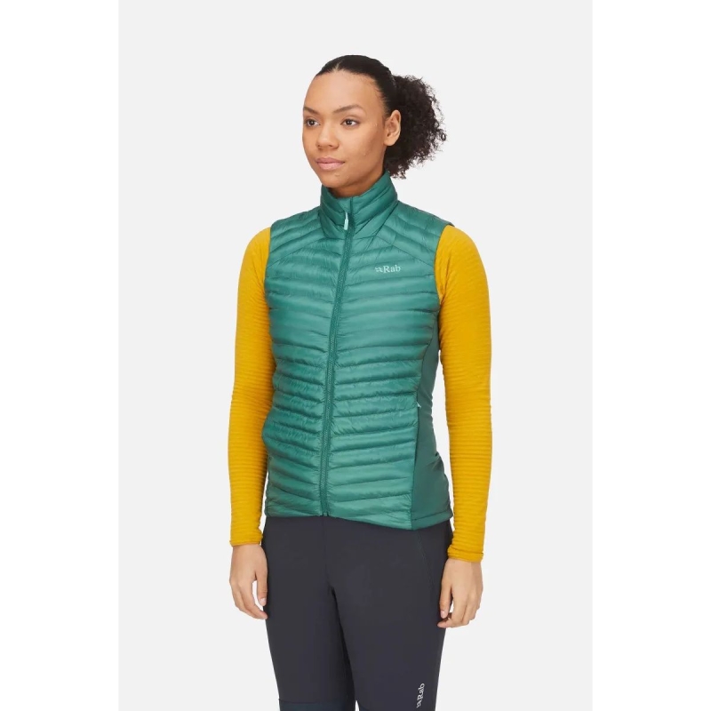 RAB Cirrus Flex 2.0 Vest Wmns Eucalyptus