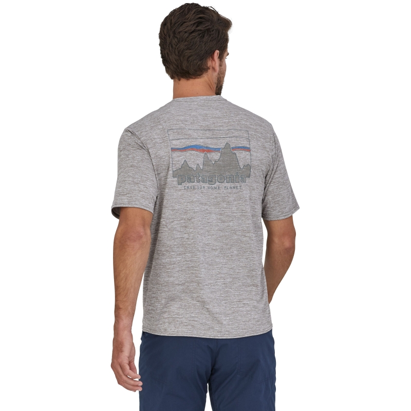 Patagonia Cap Cool Daily Graphic Shirt '73 Skyline: Feather Grey