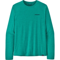 Patagonia L/S Cap Cool Daily Graphic Shirt - Waters Fitz Roy Trout: Subtidal Blue 