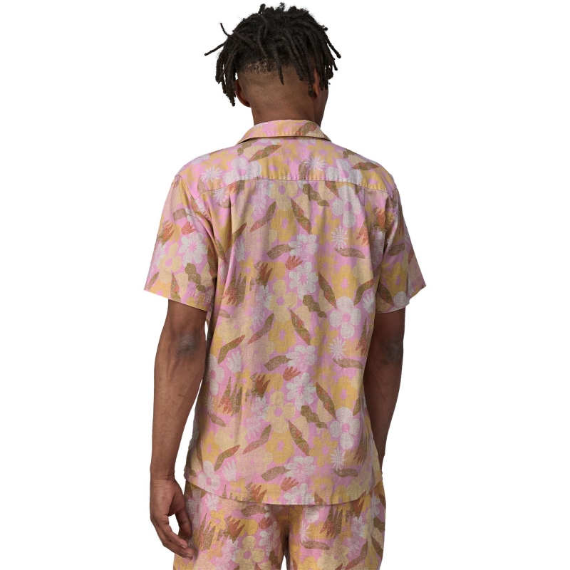 Patagonia Back Step Shirt Channeling Spring: Milkweed Ma