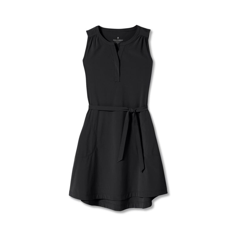 Royal Robbins Spotless Traveller Tank Dress Jet Black