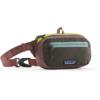 Patagonia Ultralight Black Hole Mini Hip Pack Patchwork: Pine Needle Green