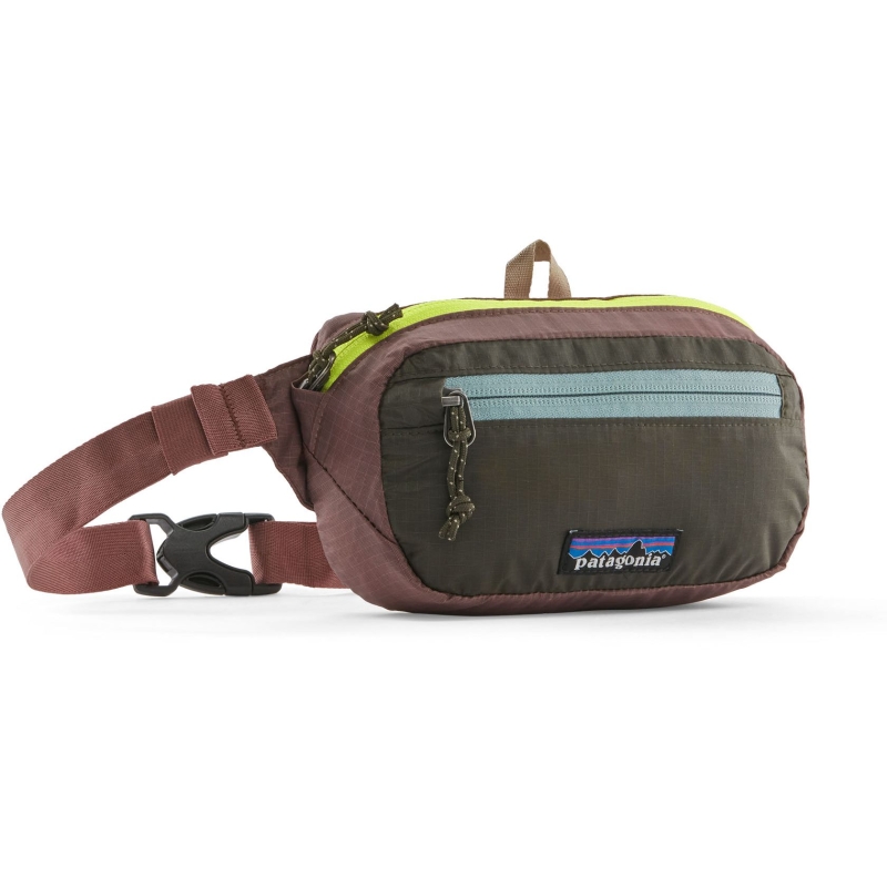 Patagonia Ultralight Black Hole Mini Hip Pack Patchwork: Pine Needle Green