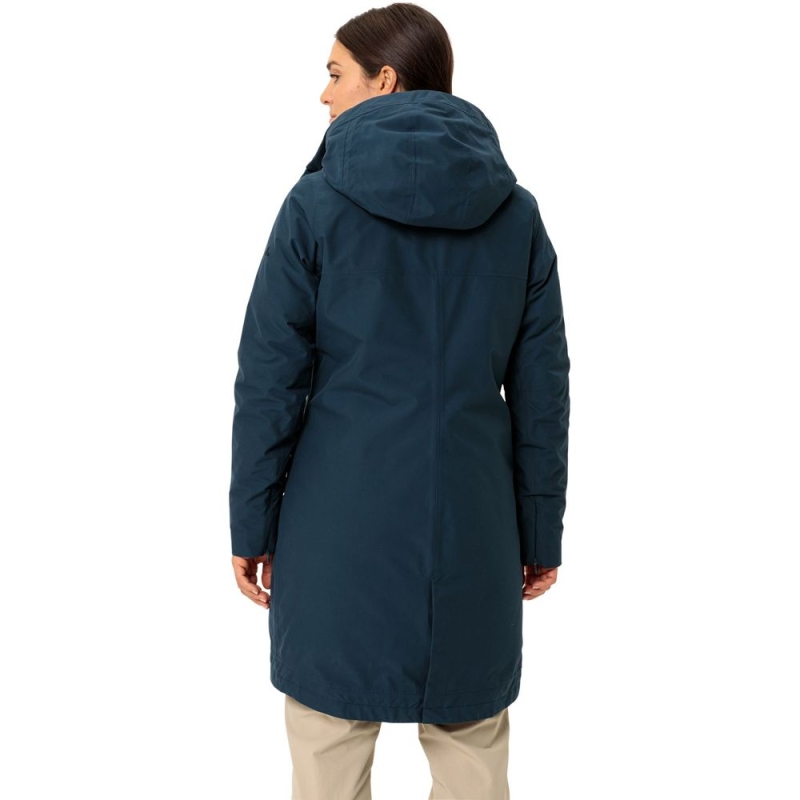 Vaude Annecy 3in1 Coat III Women's dark sea/nordic blue