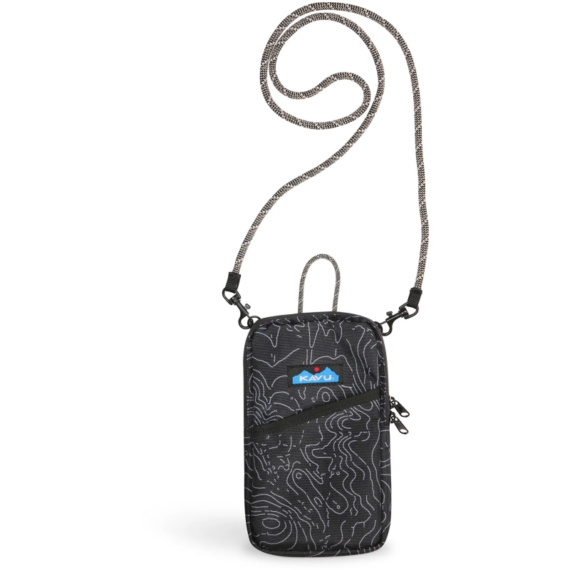 Kavu Essential Case Black Topo