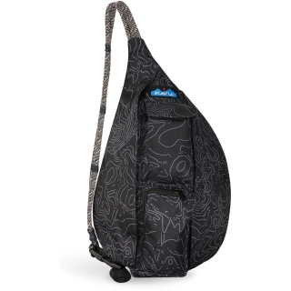 Kavu Mini Rope Sling Black Topo