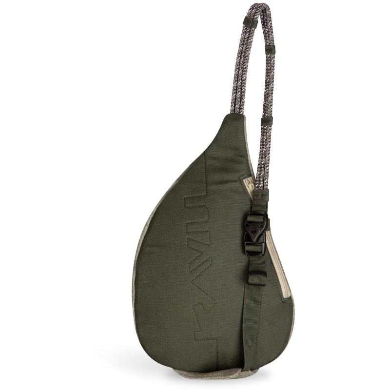 Kavu Camp Cozy Mini Rope Bag Greenwood