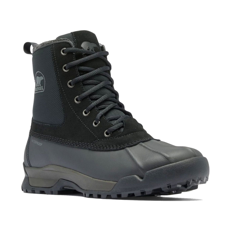 Sorel Buxton Lite Boot WP Black, Black