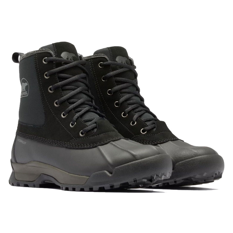 Sorel Buxton Lite Boot WP Black, Black