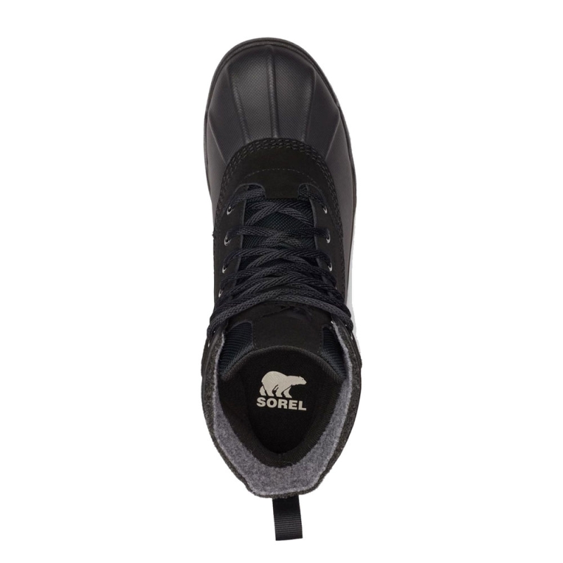Sorel Buxton Lite Boot WP Black, Black