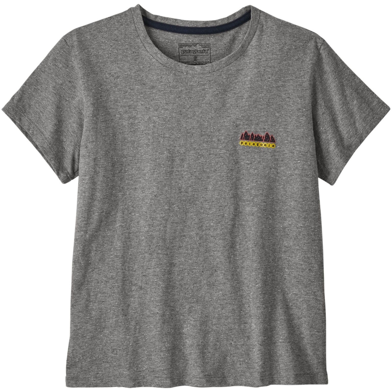 Patagonia Fitz Roy Wild Responsibili-Tee Women's Gravel Heather