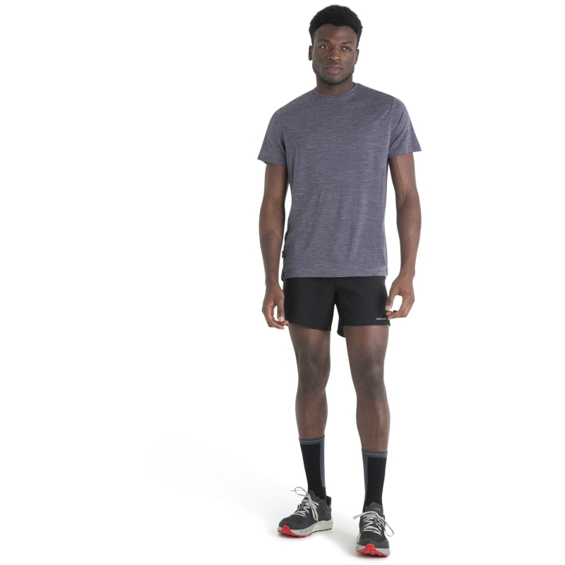 Icebreaker Mer 125 Cool-Lite Sphere III SS Tee Midnight Navy Heather