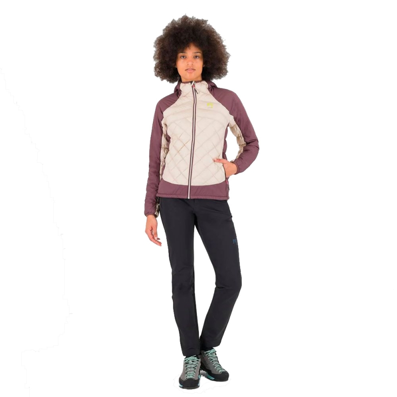 Karpos Lastei Active Plus Jacket Women's Oat/Huckleberry