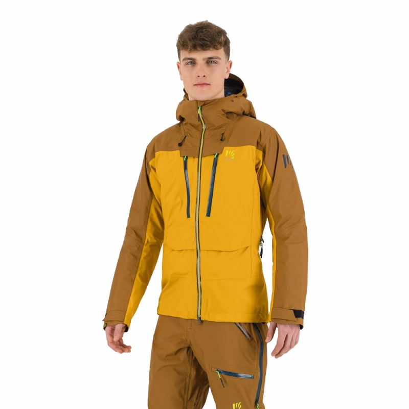 Karpos Midi Shell Jacket Golden/nuthatch