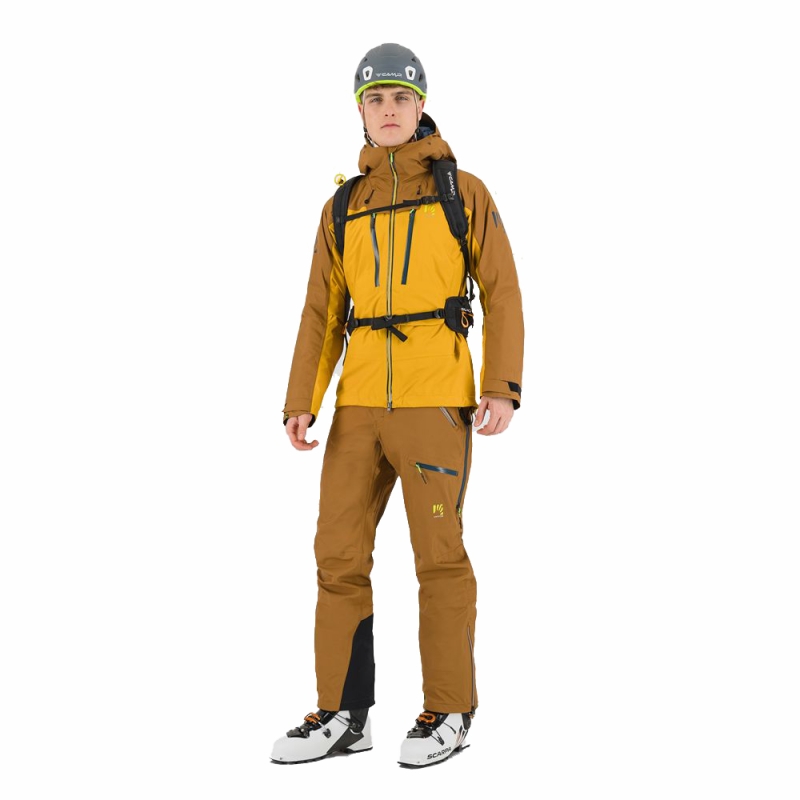 Karpos Midi Shell Jacket Golden/nuthatch