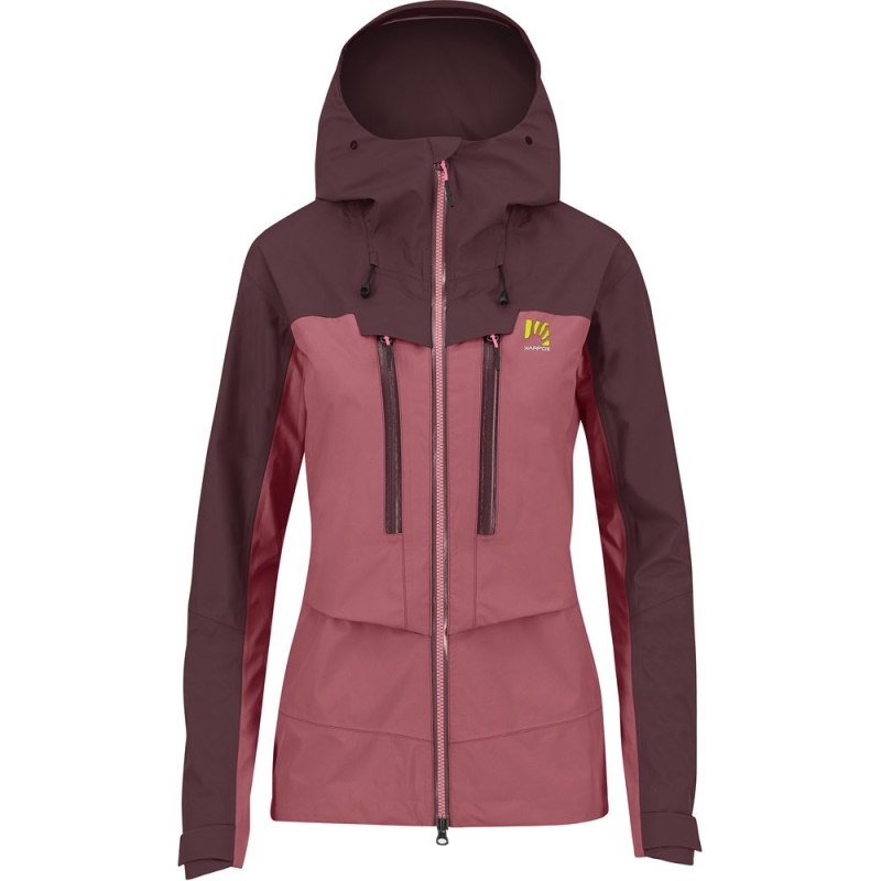 Karpos Midi Shell Jacket Women's Deco Rose/Huckleberry