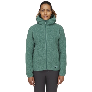 RAB Shearling Hoody Women's Eucalyptus