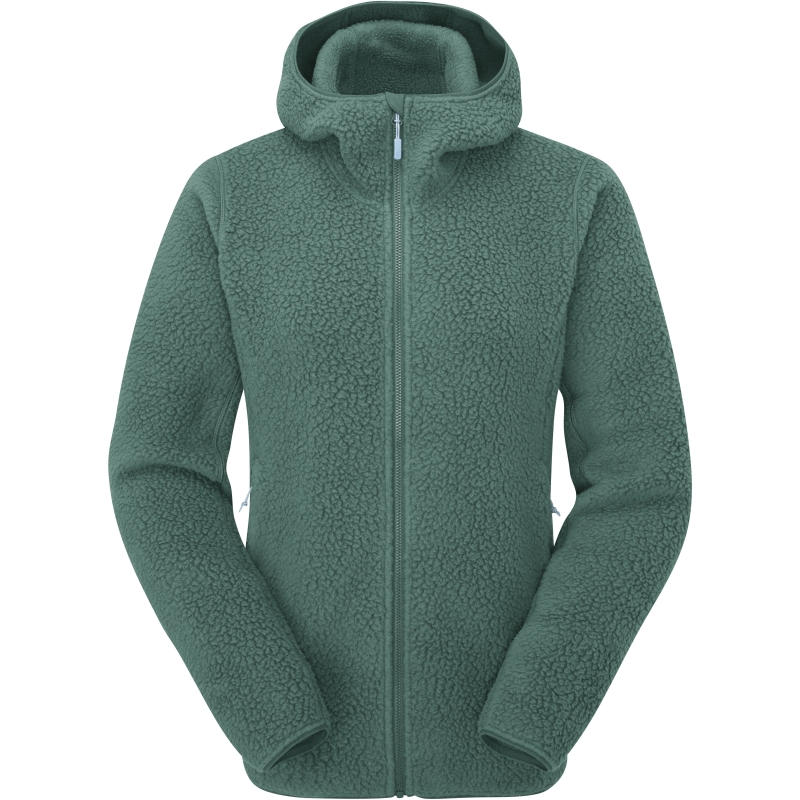 RAB Shearling Hoody Women's Eucalyptus