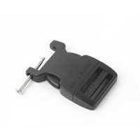 Sea to Summit Steek Gesp, 1 Pin, 38mm, Field Repair Buckle  Black