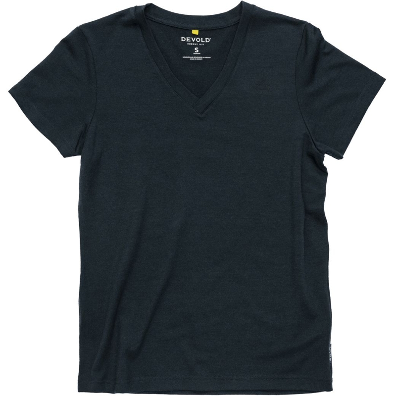 Devold Premium V-Neck Women's Ink