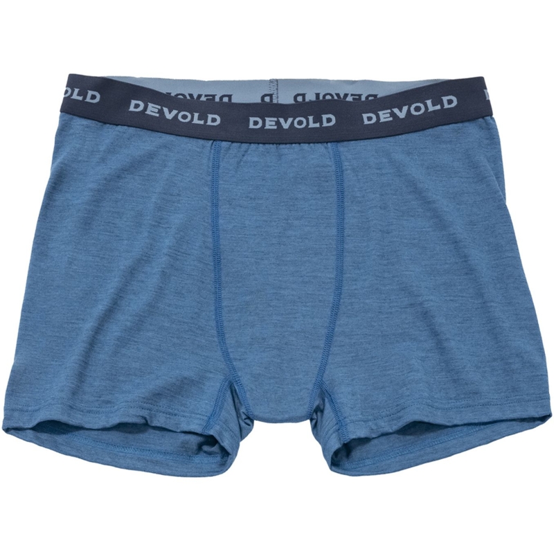 Devold Breeze Merino 150 Boxer Blue Melange