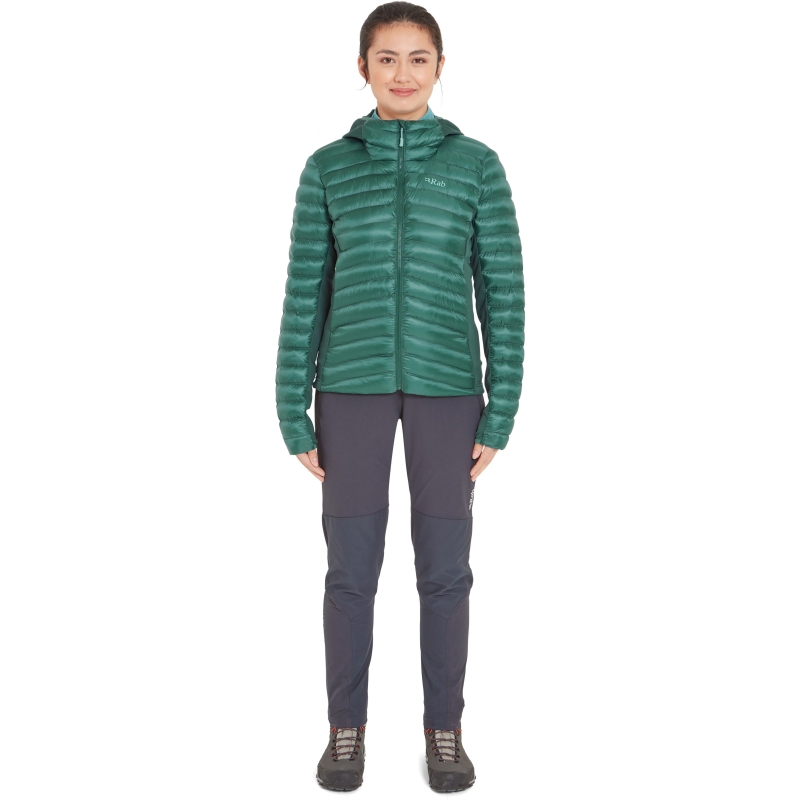 RAB Cirrus Flex Hoody Women's Eucalyptus/Green Slate